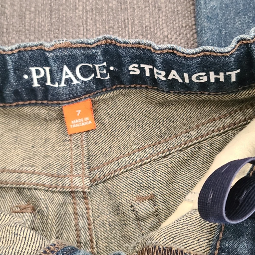 THE CHILDRENS PLACE TCP Straight Leg Jeans Boys Size 7 Medium Wash